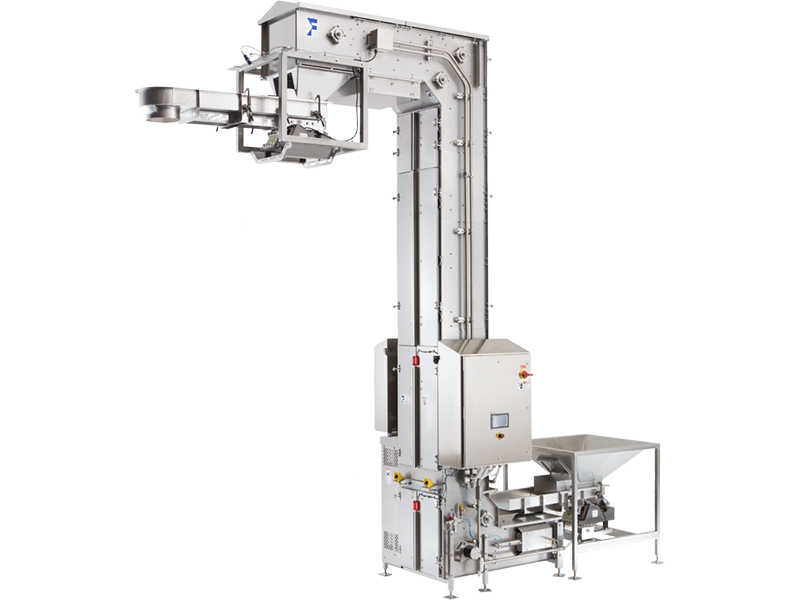 Bucket Elevators And Whiz Lifter Conveyor Manufacturers Frazier Son Sanitary Safe Designs